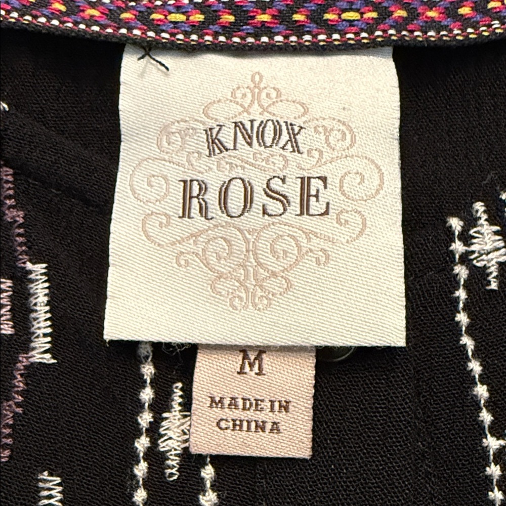 Knox Rose Black and White Maxi Dress - Picture 6 of 6